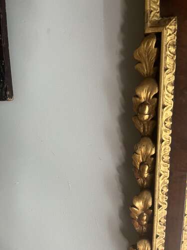 18th Century Chippendale Gilt and Walnut Mirror