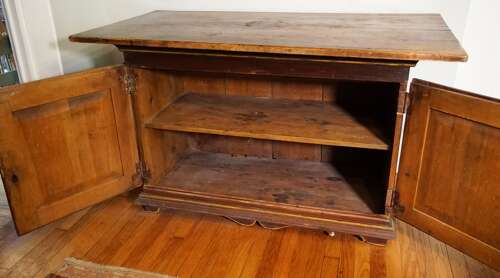 Antique Danish server in original paint