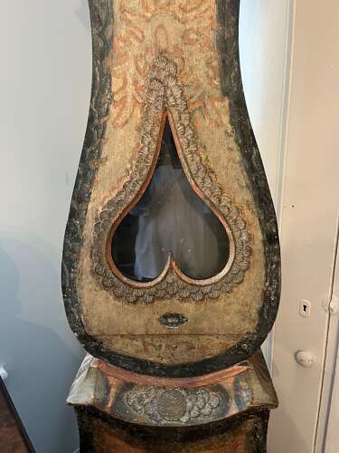 Swedish Mora long case clock circa 1750