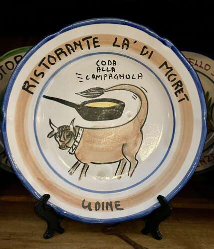 Vintage Italian Buon Ricordo plates