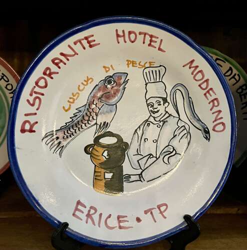 Vintage Italian Buon Ricordo plates