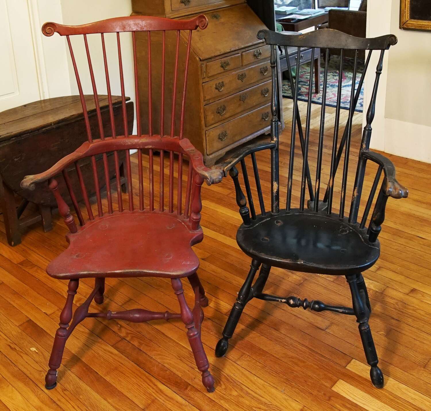 American Windsor reproduction chairs by Bill Wallick
