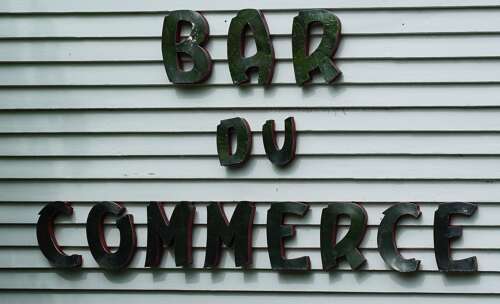 Vintage French metal sign