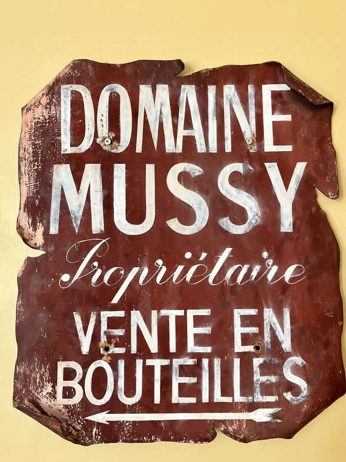 French wine trade sign circa 1890