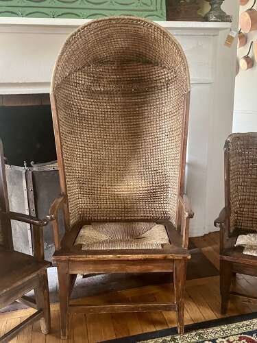 Hooded Scottish Orkney Chair circa 1890
